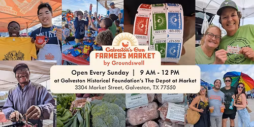 Groundswell's Galveston's Own Farmers Market
