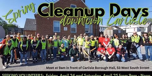 Spring CLEAN-UP Days