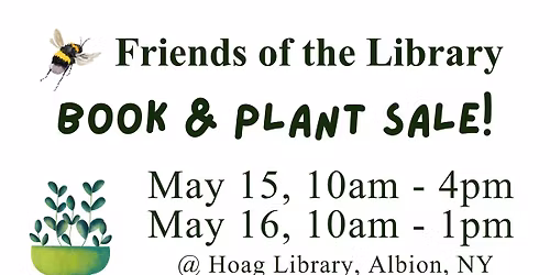 Friends of the Library Book & Plant Sale