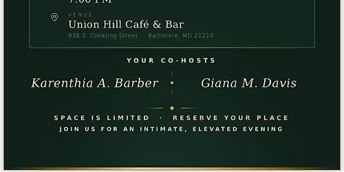 An Evening of Refined Connection For Singles 45 and Over