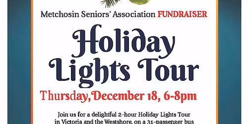 Holiday Lights Bus Tour Fundraiser!