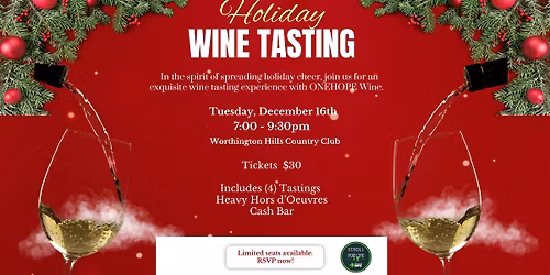 STROLL Holiday Wine Tasting