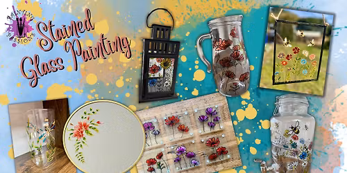 Stained Glass Painting 'Pick your design\u2019 - Bury St. Edmunds