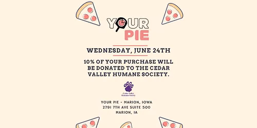 Pies for Paws- Your Pie Benefit Day