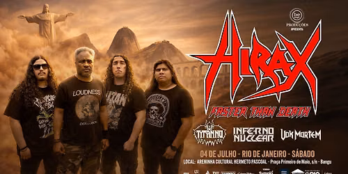 HIRAX no Rio de Janeiro