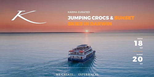 JUMPING CROCS & SUNSET SKIES IN DARWIN