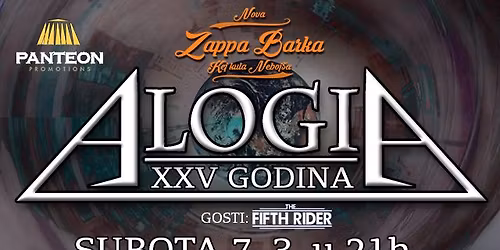 ALOGIA - XXV Godina - Zappa Barka 07.03.2026.