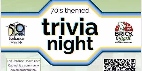 Reliance Health 70\u2019s themed Trivia Night 