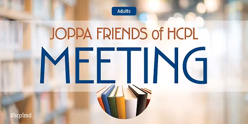 Joppa Friends of HCPL Meeting