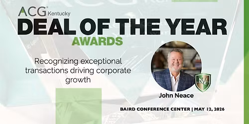 ACG Kentucky Deal of the Year | May 12, 2026