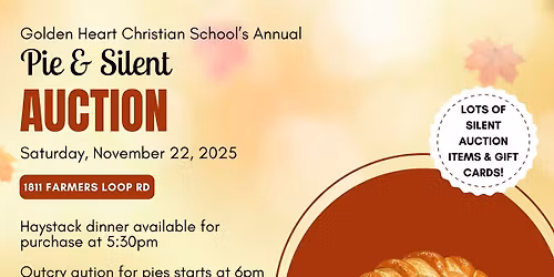 Annual Pie and Silent Auction 