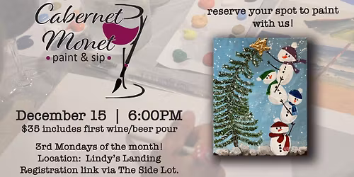 Cabernet Monet @ Lindy's Landing