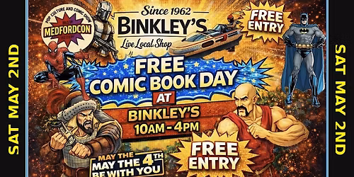 Medford Con Free Comic Book Day