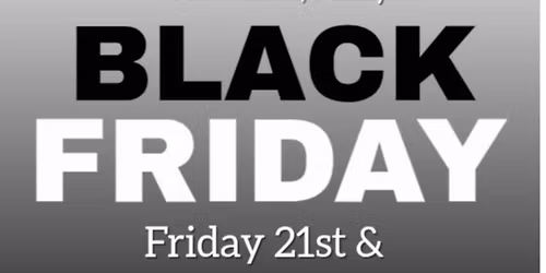 BLACK FRIDAY