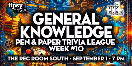 Edmonton: Rec Room South - Pen & Paper GK League Week 10 - Sep 1, 7pm