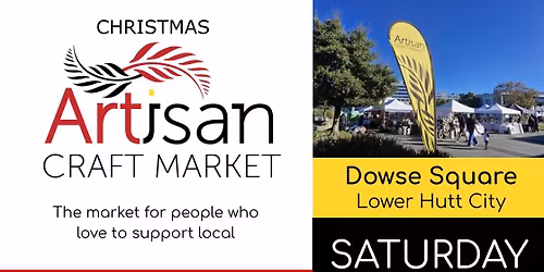 Artisan Craft Market (Lower Hutt - 29\/11\/25)