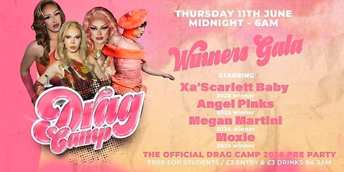 DRAG CAMP 2026 - WINNERS GALA