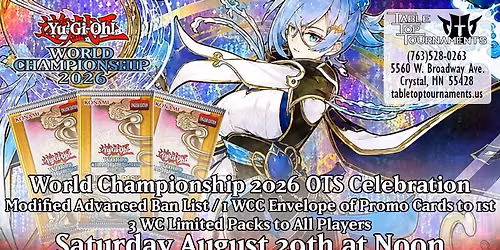 YGO World Championship 2026 OTS Celebration