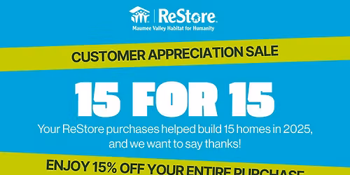 Customer Appreciation Sale 