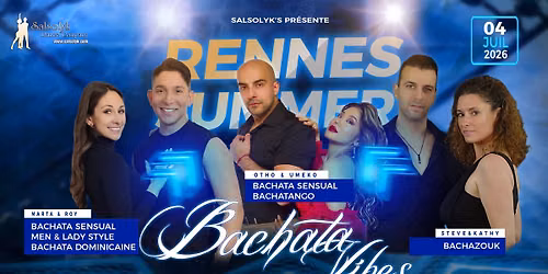 Workshops\/Stages de Bachata \u2013 Rennes Summer Bachata Vibes