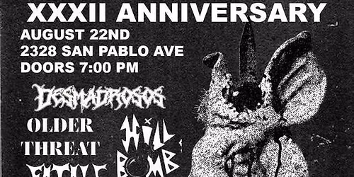 East Bay Rats Motocycle Club: 32nd Anniversary