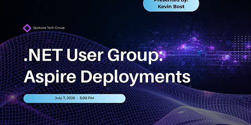 .NET User Group: Aspire Deployments