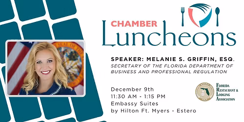 Chamber Luncheon: Speaker Melanie S. Griffin, Esq. on December 9th