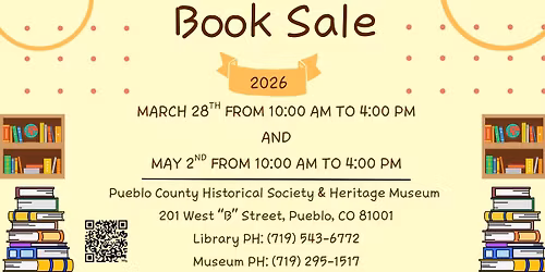 Historical Book Sale! \ud83d\udcda\ud83c\udfdb\ufe0f