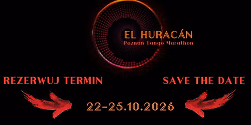 EL HURAC\u00c1N Pozna\u0144 Tango Marathon 3rd edition