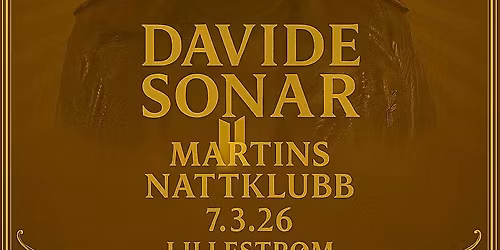 The Golden Era presenterer DAVIDE SONAR - Hardstyle Classic Event