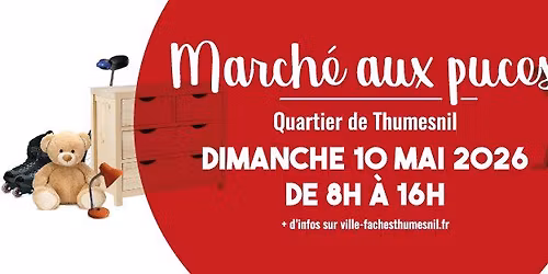 March\u00e9 aux puces - Quartier de Thumesnil
