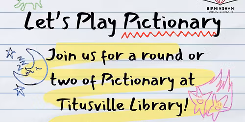 Let\u2019s Play Pictionary