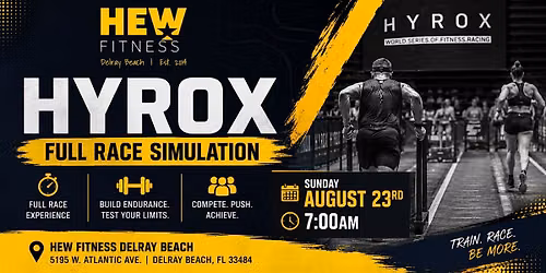 HYROX Sled Push Clinic