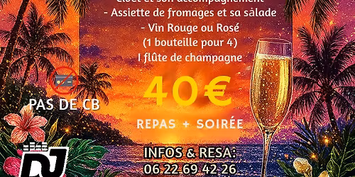 Soir\u00e9e Tropical avant No\u00ebl 