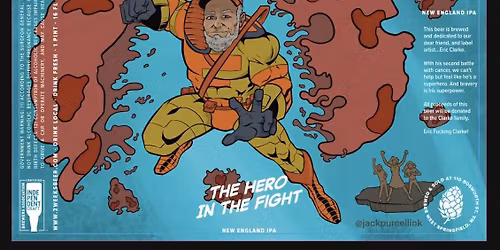 Beer Release Benefit for Can Artist Eric Clarke