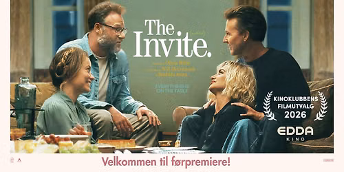 F\u00f8rpremiere THE INVITE\/\/Med servering\/\/18\u00e5r