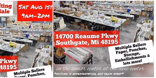 Scrapbook Crafter Garage Sale