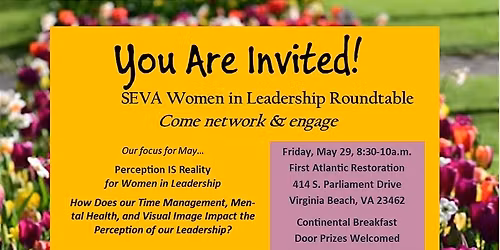 SEVA Women in Leadership LIVE Roundtable