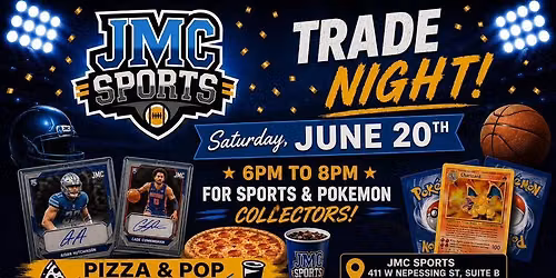 Sports and Pokemon Trade Night