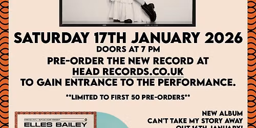 Elles Bailey | album launch wait-list