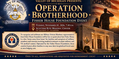 Operation Brotherhood: Fisher House Foundation Event