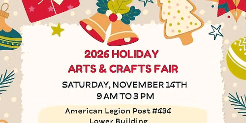 2026 Holiday Arts & Crafts Fair