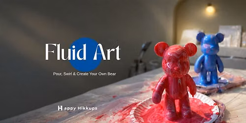 Paint, Pour & Party - Fluid Art Workshop