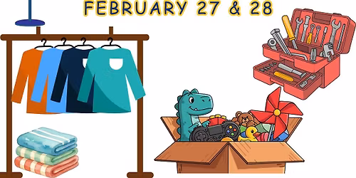 HUGE YARD SALE | FRIDAY & SATURDAY | 8:00 AM SHARP