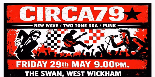 TWO TONE SKA, NEW WAVE & PUNK: CIRCA79 Live @ The Swan, West Wickham. Stranglers, Police, Undertones