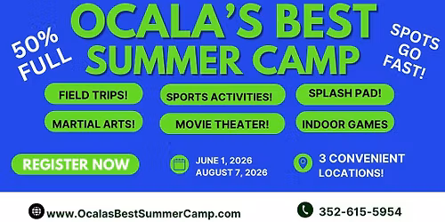 Ocala\u2019s Best Summer Camp\ud83e\udd29\u2600\ufe0f