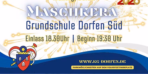 Maschkera der Karnevalsgesellschaft Dorfen