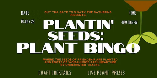 Plantin' Seeds: Plant Bingo