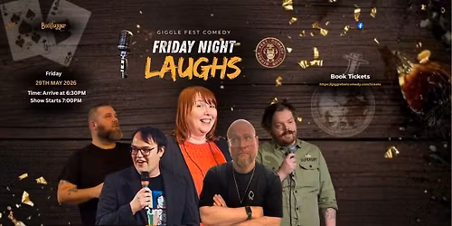 Friday Night Laughs - Giggle Fest Comedy Club - Exeter