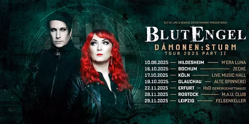 Blutengel - D\u00c4MONEN:STURM Tour - Rostock